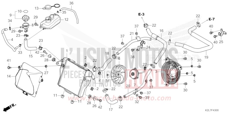 KUEHLER von ADV 350 MAT CARBONIUM GRAY METALLIC (NHB52) von 2022